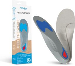 FootWave Płaskostopie, wkładki ortopedyczne, Small, 39-41, 1 para