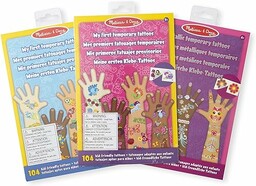 Melissa & Doug Zestaw 3 arkuszy zawierający metaliczne