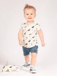 Niemowlęcy rampers pieski Nicol,r.68