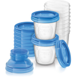AVENT Pojemniki na pokarm 180ml SCF619/05