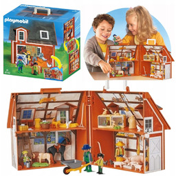Playmobil 4142 Moje przenośne gospodarstwo rolne Stajnia Mała