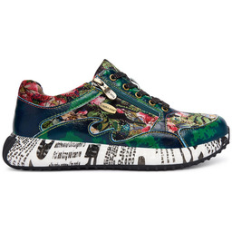 Sneakersy Laura Vita Burton 91 Zielony