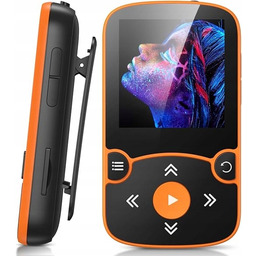 Odtwarzacz MP3 64GB Bluetooth 5.0 Słuchawki Radio Krokomierz