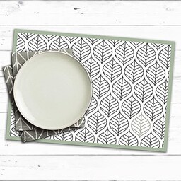 CREARREDA Americana Leaves Podkładki śniadaniowe, 48 x 33