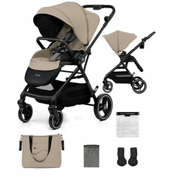 Kinderkraft Wózek Yoxi Przód-tył Spacerowy Dla Dziecka