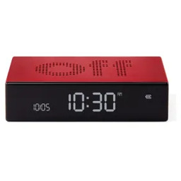 Lexon Flip Premium Red LR152R Czerwony Budzik