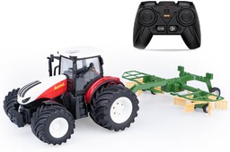 Dumel Agropojazdy Traktor RC + zgrabiarka