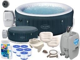 Zestaw Premium Dmuchane Ogrodowe Spa Lay-Z-Spa Miami Dark