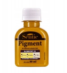 SENTIC Pigment do farb 80 ml Słomkowy D03