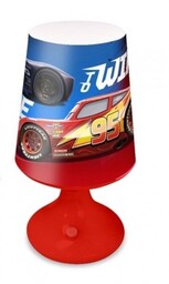 Lampka nocna Disney Cars 3 biurkowa AUTA