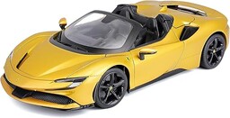 Burago- May Cheong GROUP-BBURAGO-1/18 Ferrari-SF 90 Spider-Gold-Pojazd dziecięcy