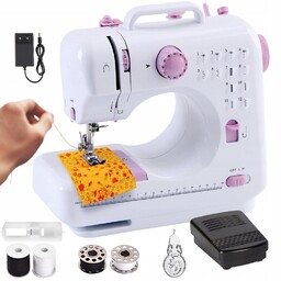 Mini Maszyna do szycia domowa mechaniczna łatwa