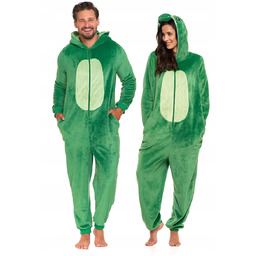 ONESIE Dinozaur Jednoczęściowa Piżama z Kapturem Unisex Kostium