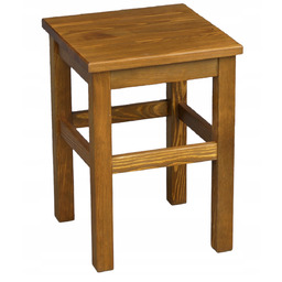 Taboret Kuchenny Stołek Prosty Nowoczesny dąb