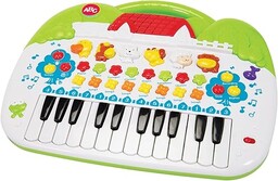 Simba 104018188 ABC zwierzęcy keyboard, z różnymi dźwiękami