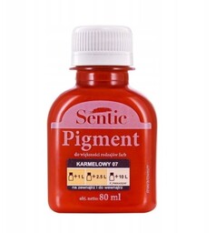 SENTIC Pigment do farb 80 ml Karmelowy D07