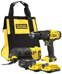 STANLEY Zestaw elektronarzędzi SFMCK213D2S-QW Do 20 rat 0%