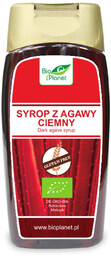 Bio Planet Syrop z agawy ciemny 350 g