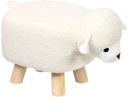 Stołek dziecięcy z motywem zwierzaka, wys. 25 cm