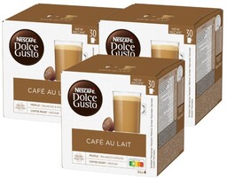 ZESTAW Kapsułki Nescafé Dolce Gusto Café au Lait