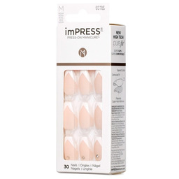 KISS Sztuczne Paznokcie samoprzylepne imPress - So French