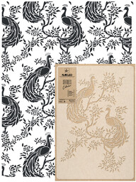 Szablon Malarski Wielokrotny Powtarzalny // Peacock Chinoiserie