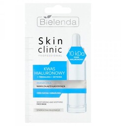 Bielenda Skin Clinic Professional Kwas Hialuronowy Maseczka nawilżająco-łagodząca