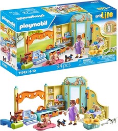 PLAYMOBIL My Life Domek dla szczeniąt Zabawki