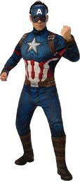 Rubie''s Oficjalny kostium Avengers Endgame Kapitan Ameryka, Deluxe