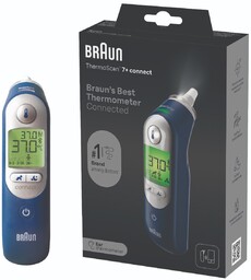 BRAUN THERMOSCAN 7+ CONNECT IRT6575 Termometr douszny, łączność