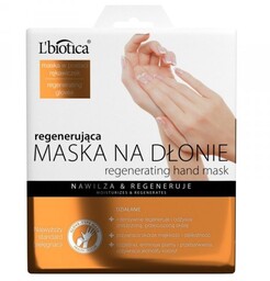 L BIOTICA Maska regenerująca na dłonie w postaci