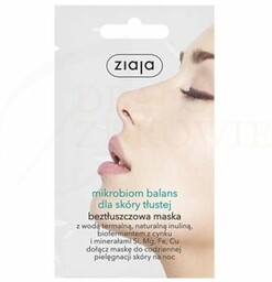 Maseczka do Twarzy Mikrobiom Balans Skóra Tłusta Ziaja,