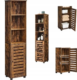 Szafka Łazienkowa Słupek rustykalny wąski Loft