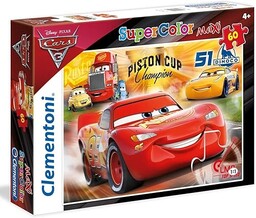 Clementoni 26424" Cars 3-Maxi puzzle, 60 części