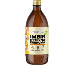 Sok ekologiczny NFC imbir cytryna kurkuma do herbaty