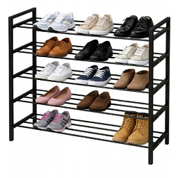 Metalowy Regał Na Buty Obuwie Stojak Organizer Szafka