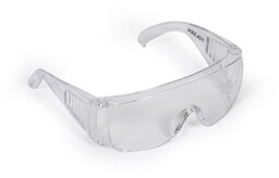 Okulary ochronne, bezbarwne, 10 szt.