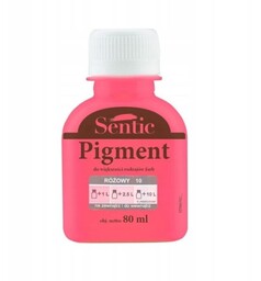 SENTIC Pigment do farb 80 ml Różowy D10