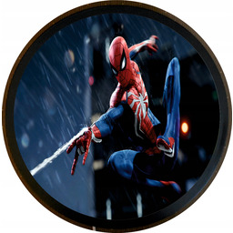 Plafon kinkiet Spiderman okrągły