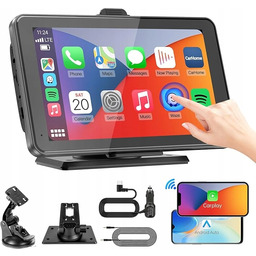 Carplay, 7-calowy przenośny ekran dotykowy Hd T57