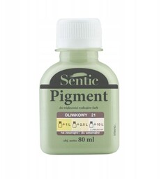 SENTIC Pigment do farb 80 ml Oliwkowy D21