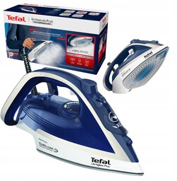 Żelazko Parowe Tefal Prasowanie W Pionie Stały Wyrzut