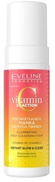 EVELINE VITAMIN C 3XACTION Rozświetlająca pianka, 150ml