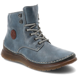 RIEKER Trzewiki - 53632-14 Blue