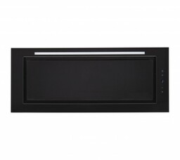 TOFLESZ Okap podszafkowy 86,4cm LINEA GLASS LED czarna