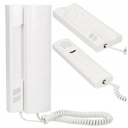 Domofon Unifon Wielolokatorski Cyfrowy Słuchawka Proel Biały PC-512