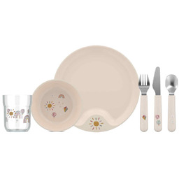 Mepal Zestaw obiadowy dziecięcy 6 el. Mio Sunshine