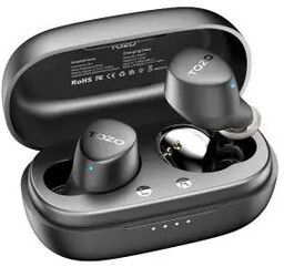 Tozo Agile Dots Dokanałowe Bluetooth 5.3 Czarny Słuchawki