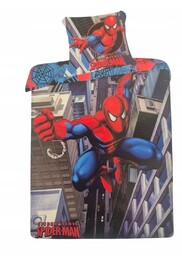 Pościel dziecięca SPIDER-MAN 140 x 200 cm mikrofibra