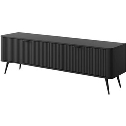 Szafka RTV LANTE 2D 163cm Czarny